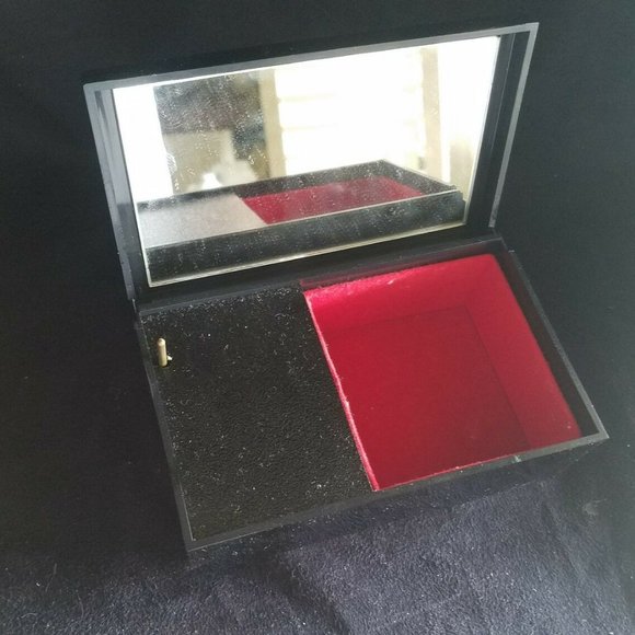 Vtg Music Jewelry Box The San Francisco Music Box Co. holographic buterfly - Picture 2 of 7